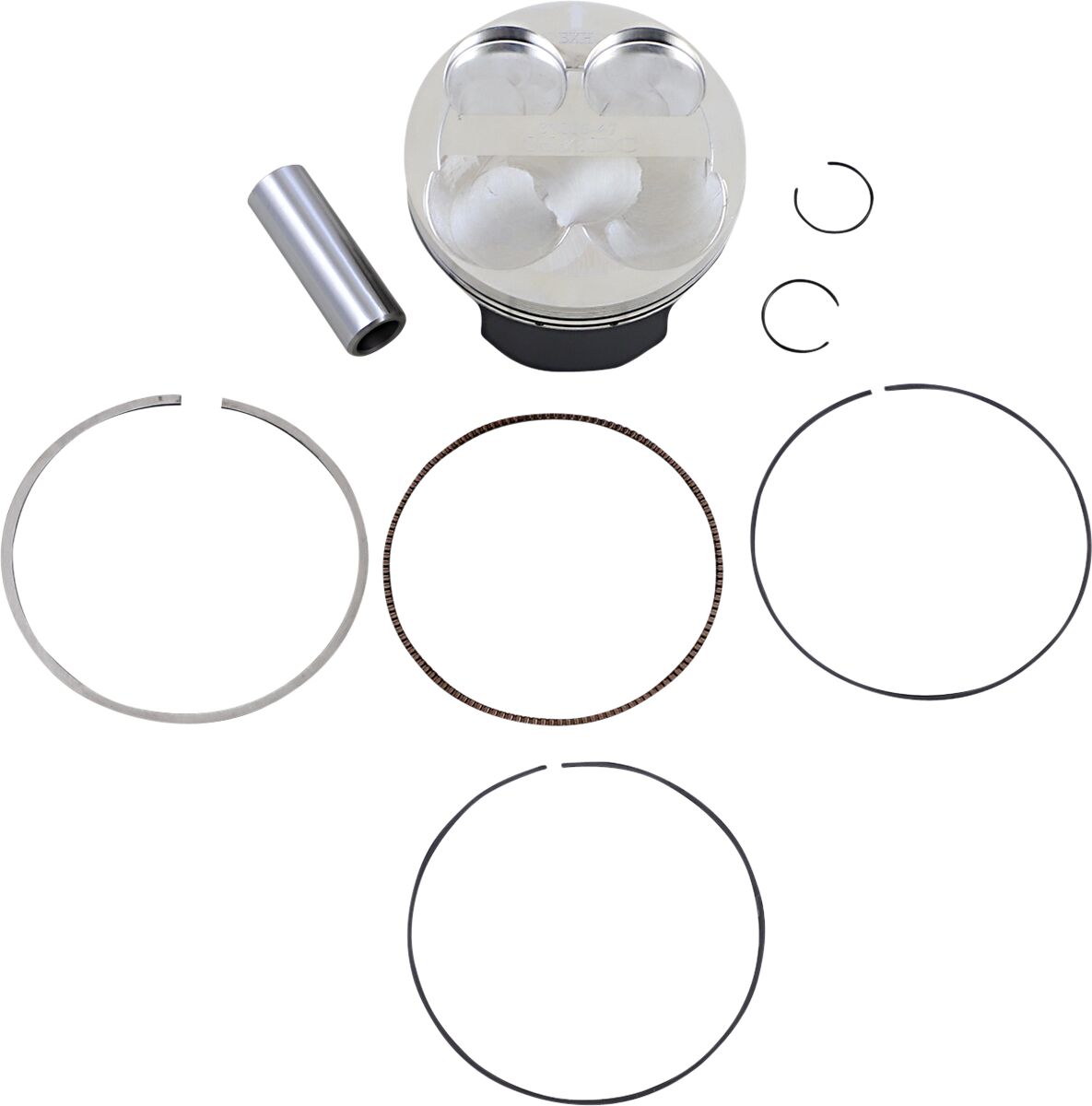 PISTON KIT FORGED STEEL PERFORMANCE REPLACEMENT / KAWASAKI / SIZE +0,02