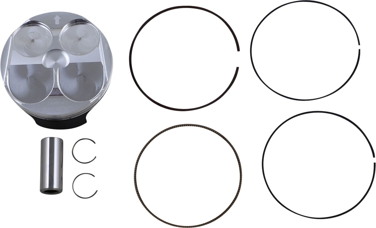 PISTON KIT FORGED STEEL PERFORMANCE REPLACEMENT / HONDA / SIZE +0,02