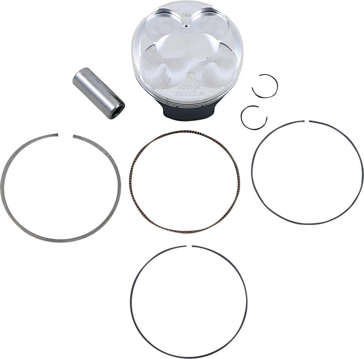 PISTON KIT FORGED STEEL OEM REPLACEMENT / KTM / SIZE STANDARD