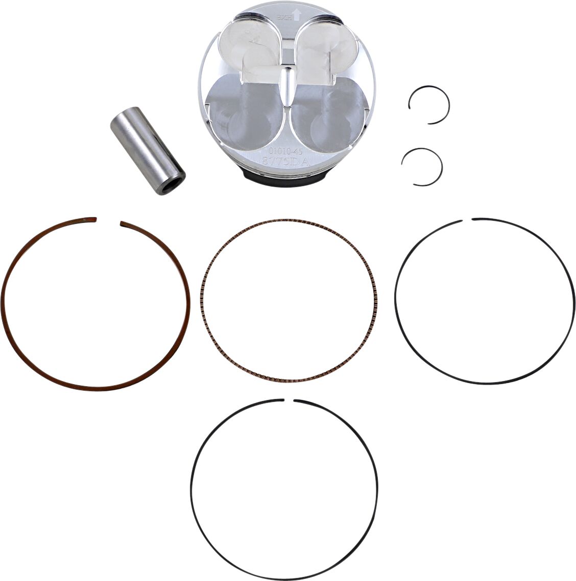 PISTON KIT FORGED STEEL OEM REPLACEMENT / HONDA / SIZE STANDARD