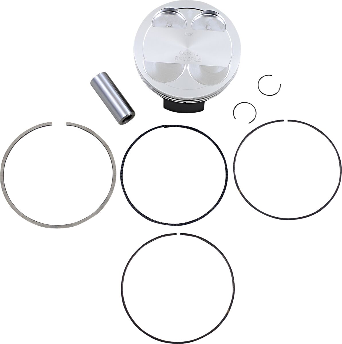 PISTON KIT FORGED STEEL PERFORMANCE REPLACEMENT / SHERCO / SIZE +0,01