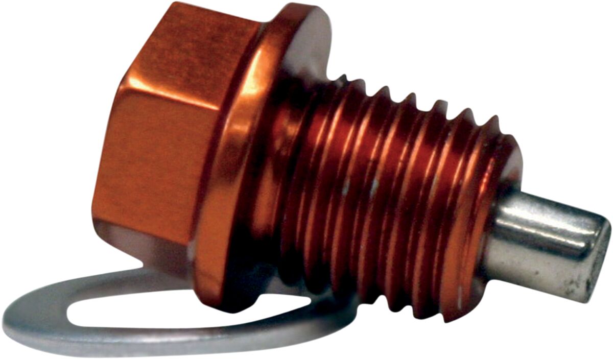 MAGNETIC DRAIN PLUG ZIP-TY ORANGE KTM