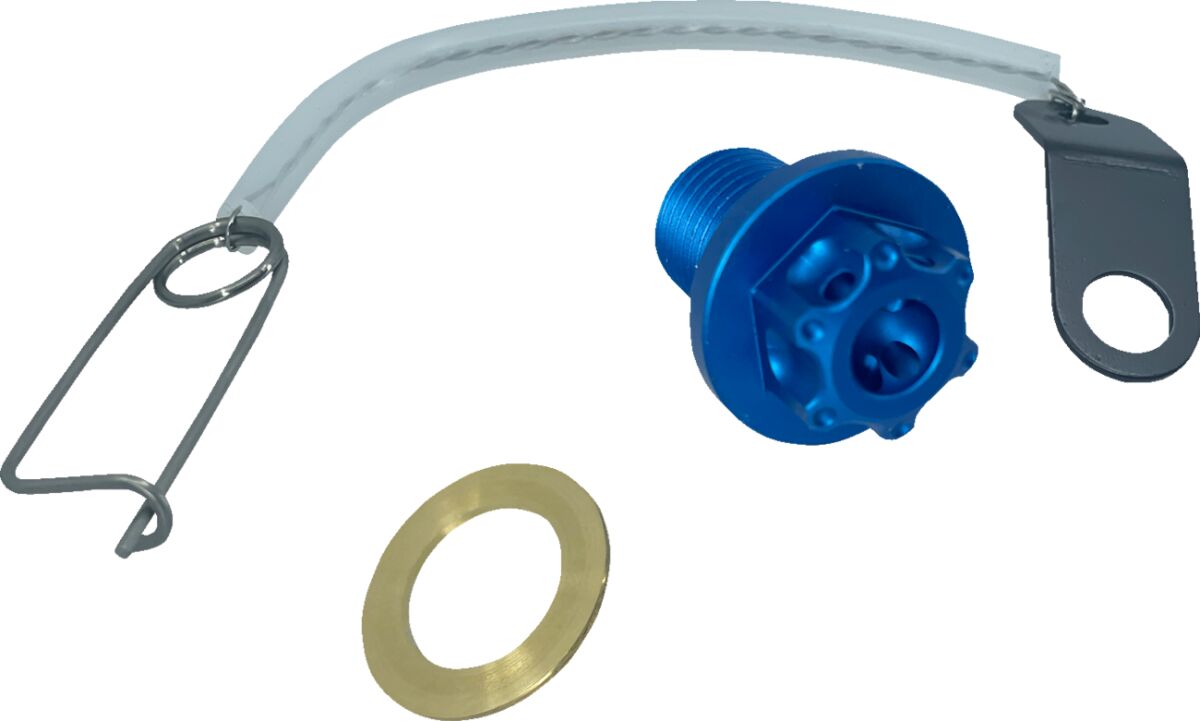 DRAIN PLUG 10X1.25X20 BLUE