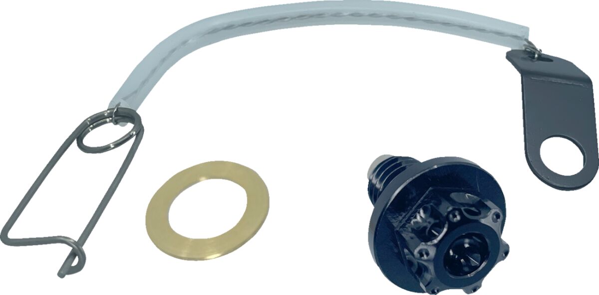 DRAIN PLUG 8X1.5X17 BLACK