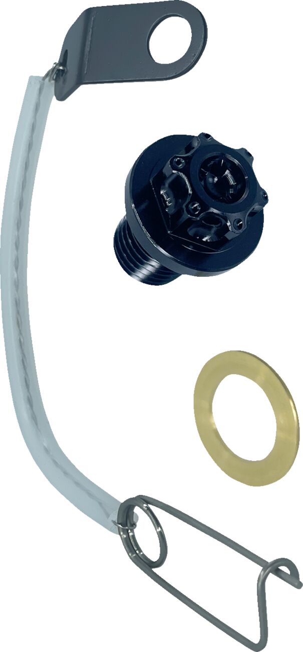 DRAIN PLUG 12X1.5X15 BLACK