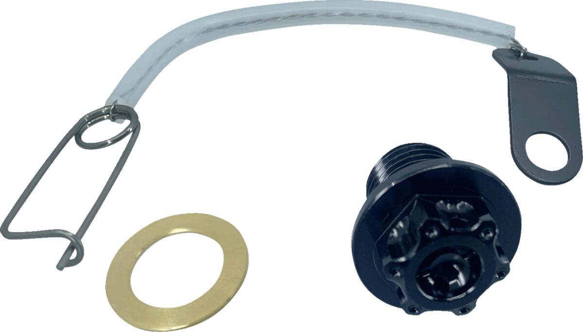 DRAIN PLUG 14X1.5 BLACK