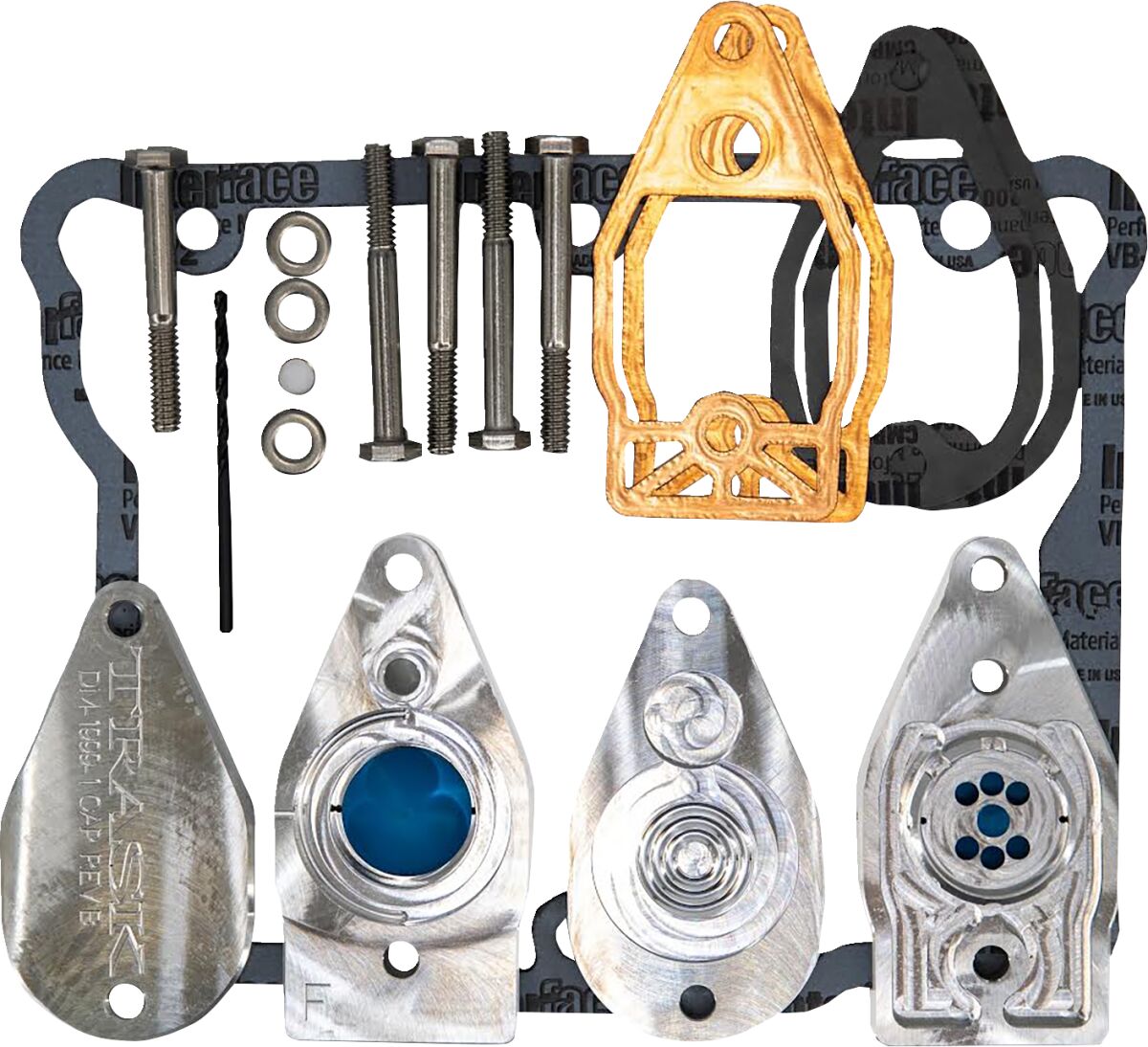 BREATHER KIT MYSTFREE  ALUMINUM CHROME, GOLD