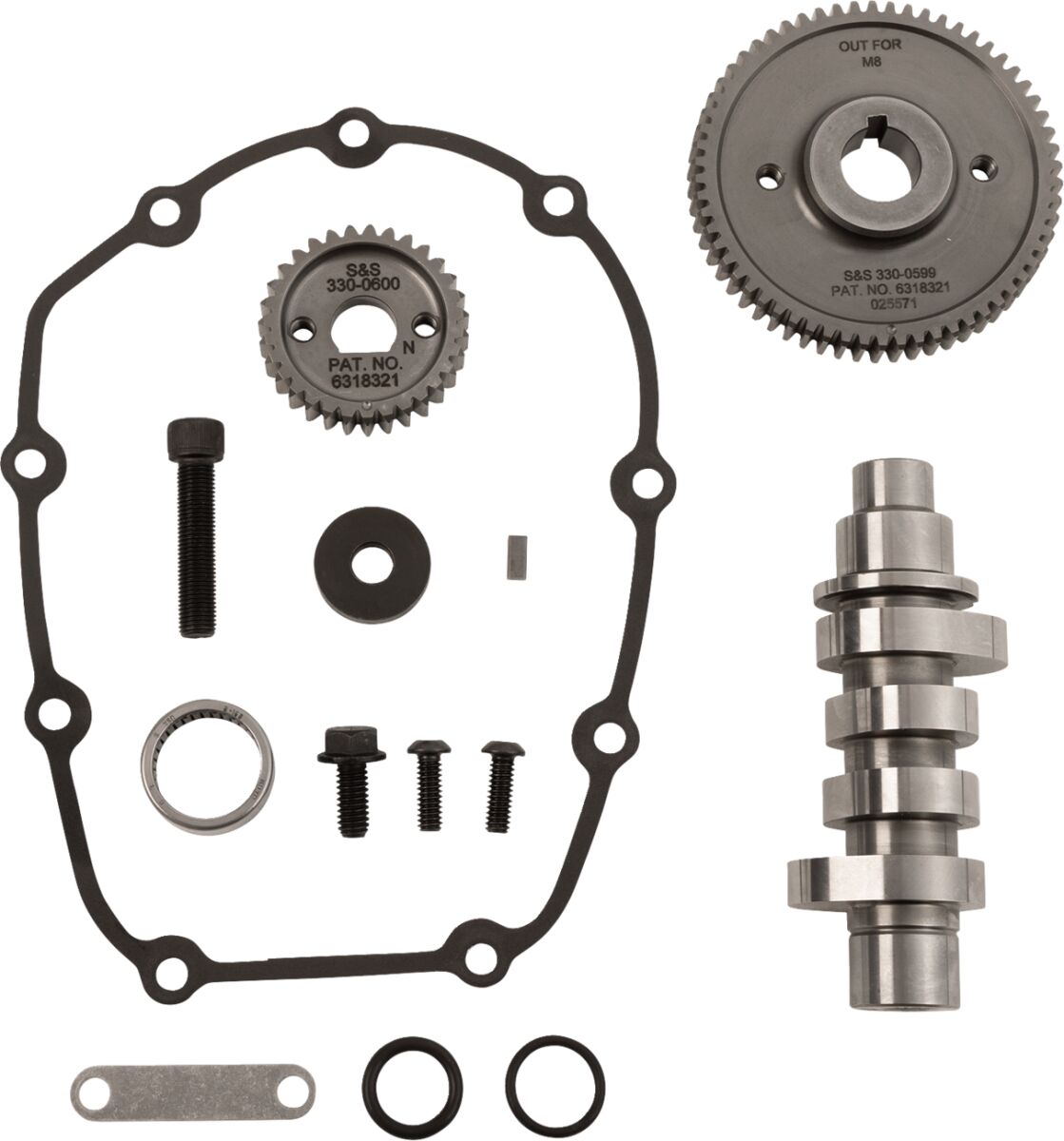 Nukkvõllikomplekt HPT496, hammasajam, M8