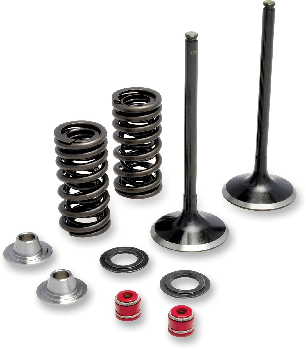 Väljalaskeklappide komplekt, roostevaba teras