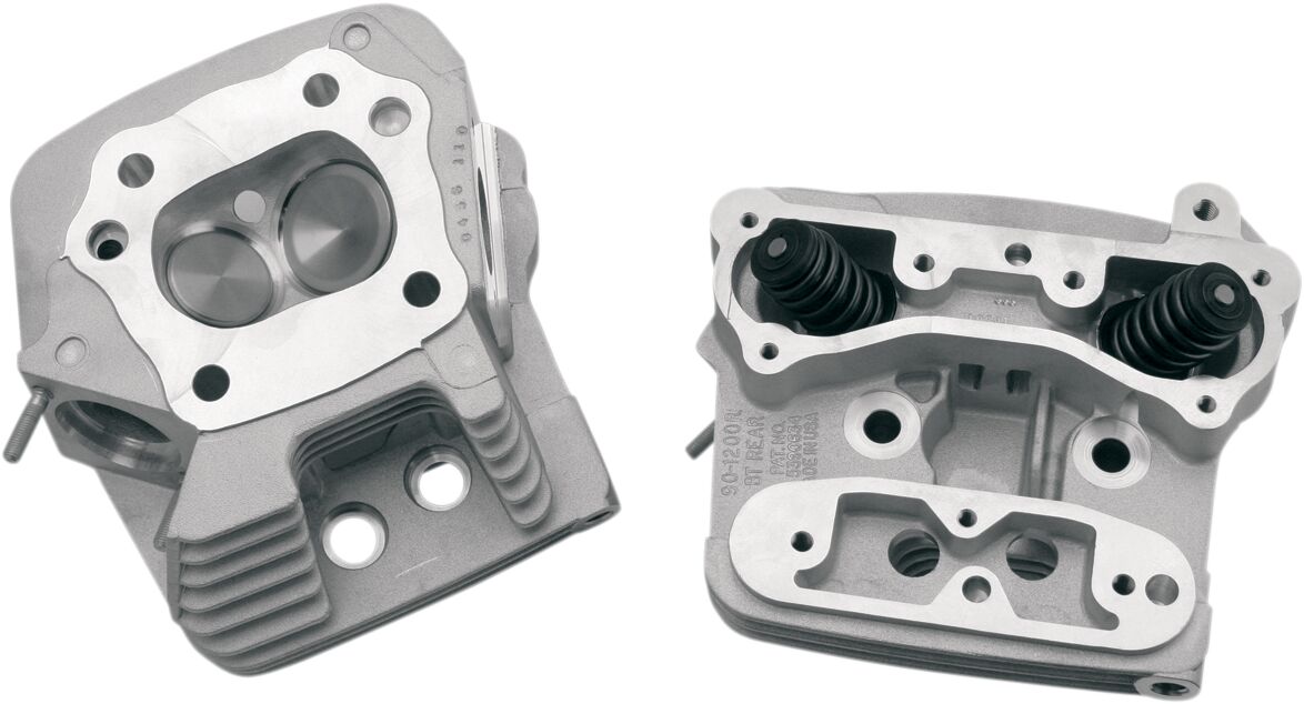 REPLACEMENT CYLINDER HEADS LOW-COMPRESSION 82CC SILVER