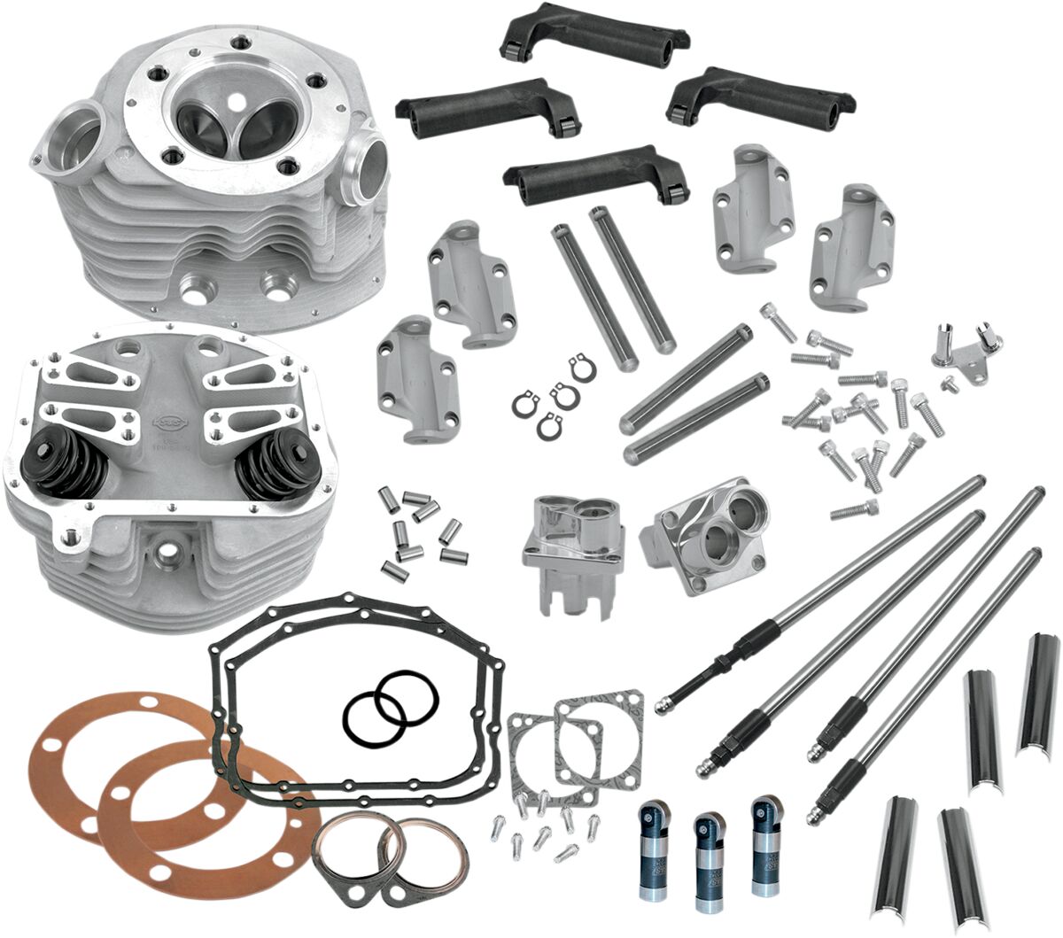 RETRO TOP END KIT 3.625" BORE SILVER