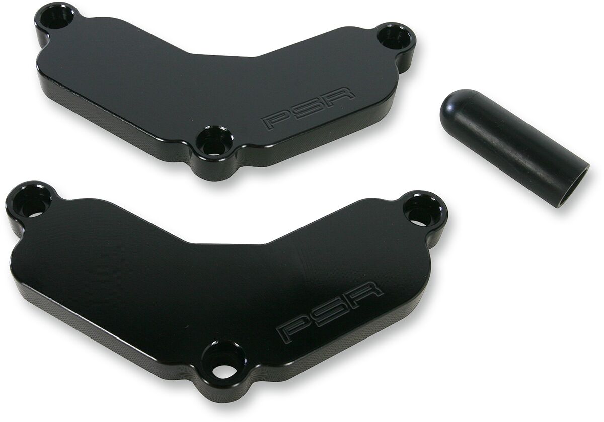 BLOCK OFF PLATE BLACK
