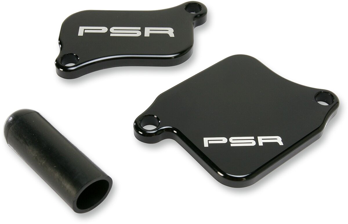 BLOCK OFF PLATE BLACK