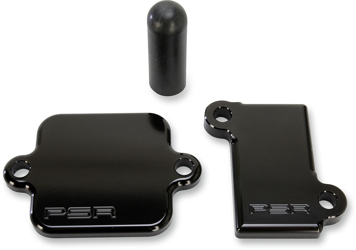 BLOCK OFF PLATE BLACK