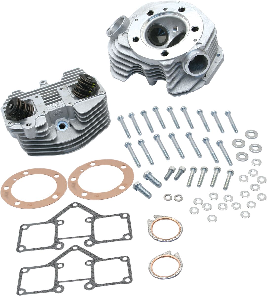 HEADS CYLINDERS 3-5/8" SINGLE PLUG ALUMINUM