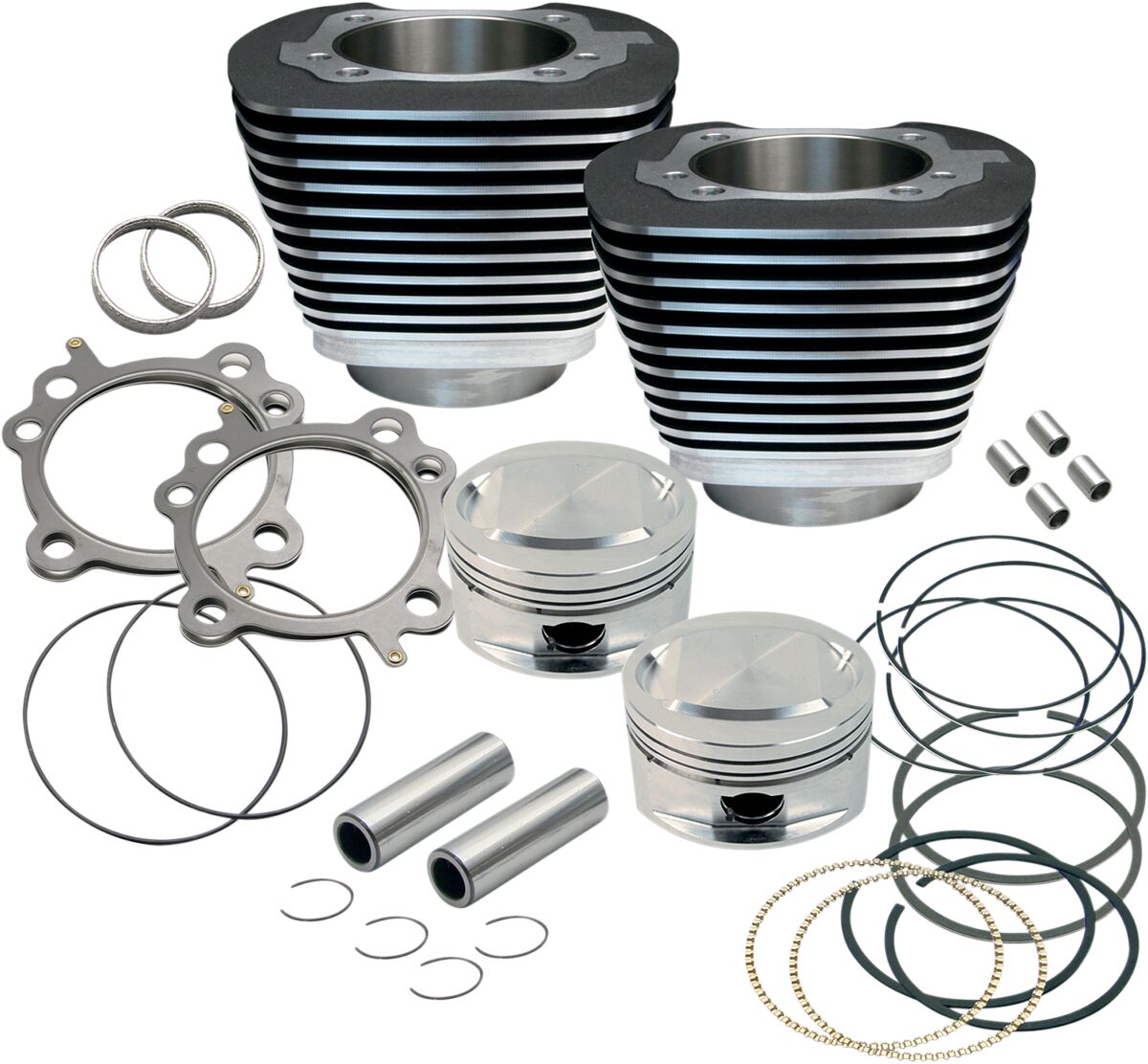 REPLACEMENT CYLINDER/PISTON KIT TWIN-CAM 95" BLACK