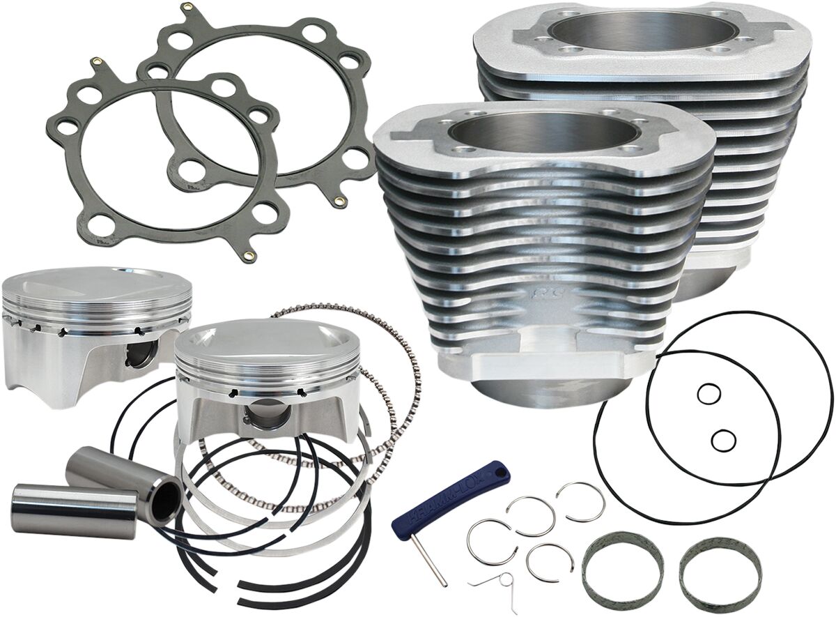 CYLINDER,KIT,3.937"BORE,CP PISTONS®,4.937",4-3/8"STROKE,920-0100,SILVER,