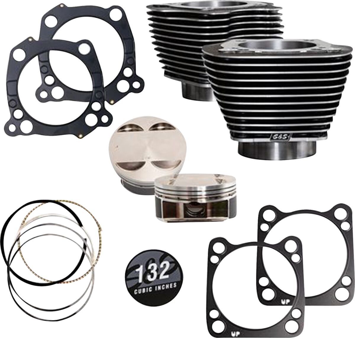CYLINDRKIT 132"STCK BLT 4.84",4.32"BORE,4.5"STROKEBGW/HI M8
