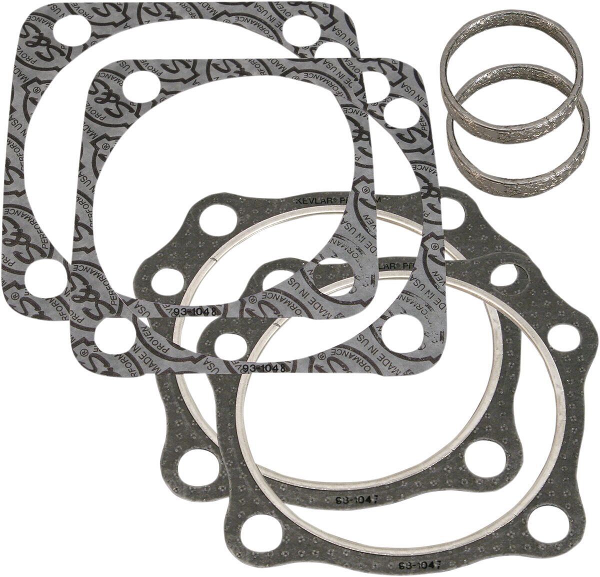 GASKET KIT TOP END 4-1/8" BORE GRAPHITE