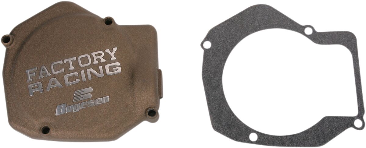 IGNITION COVER FACTORY RACING  ALUMINUM REPLACEMENT MAGNESIUM