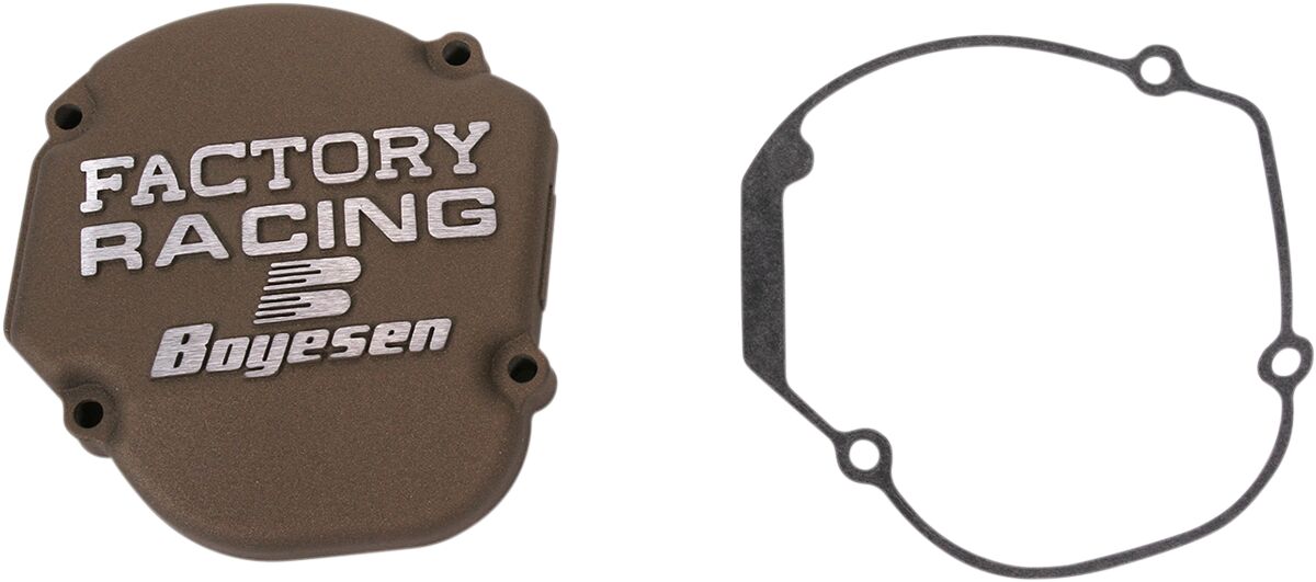 IGNITION COVER FACTORY RACING  ALUMINUM REPLACEMENT MAGNESIUM