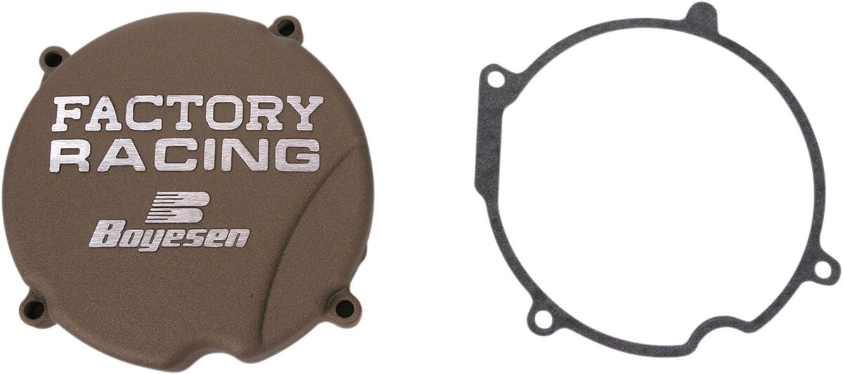 IGNITION COVER FACTORY RACING  ALUMINUM REPLACEMENT MAGNESIUM