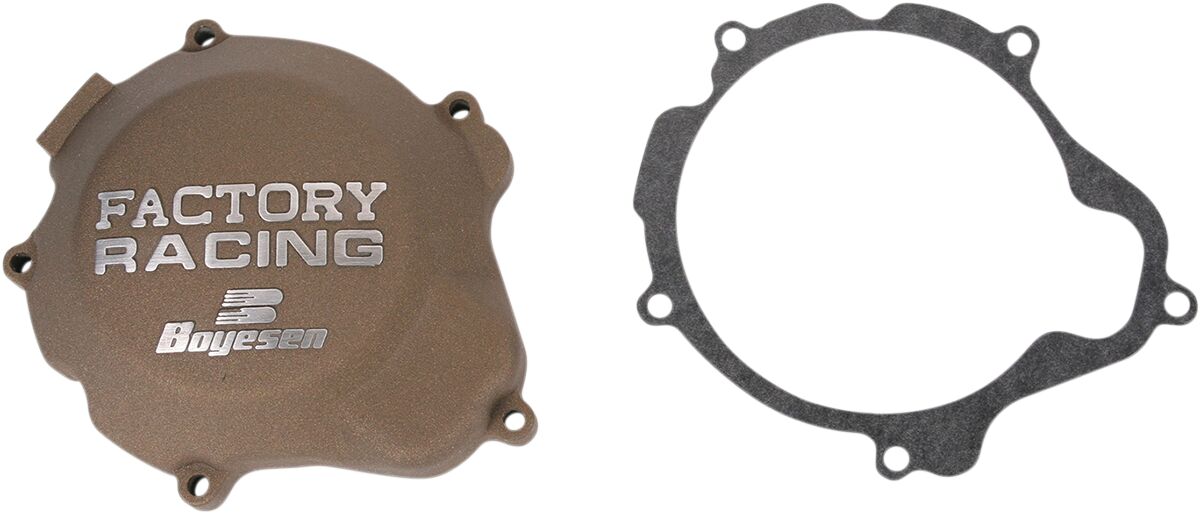 IGNITION COVER FACTORY RACING  ALUMINUM REPLACEMENT MAGNESIUM