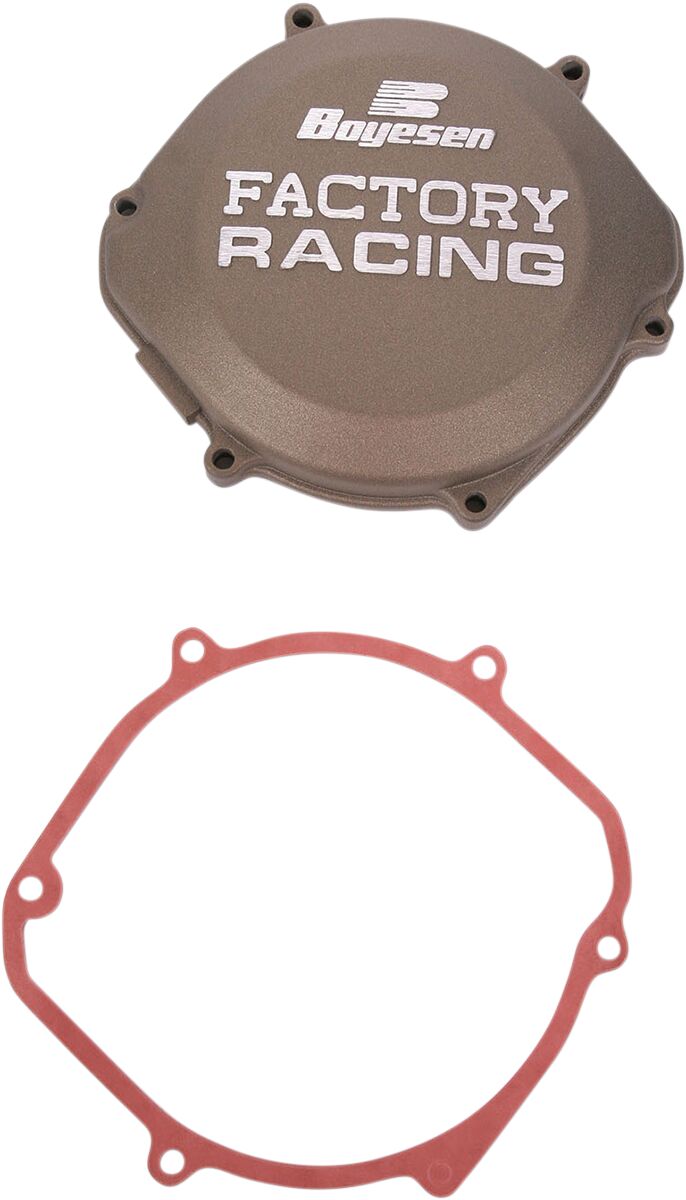 CLUTCH COVER FACTORY RACING  ALUMINUM REPLACEMENT MAGNESIUM