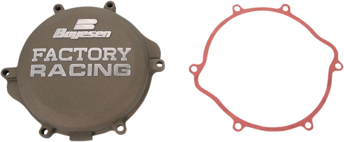 CLUTCH COVER FACTORY RACING  ALUMINUM REPLACEMENT MAGNESIUM