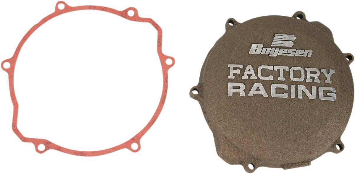 CLUTCH COVER FACTORY RACING  ALUMINUM REPLACEMENT MAGNESIUM