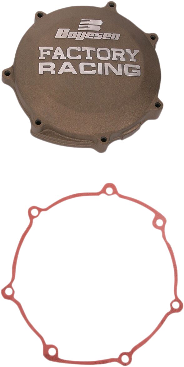 CLUTCH COVER FACTORY RACING  ALUMINUM REPLACEMENT MAGNESIUM