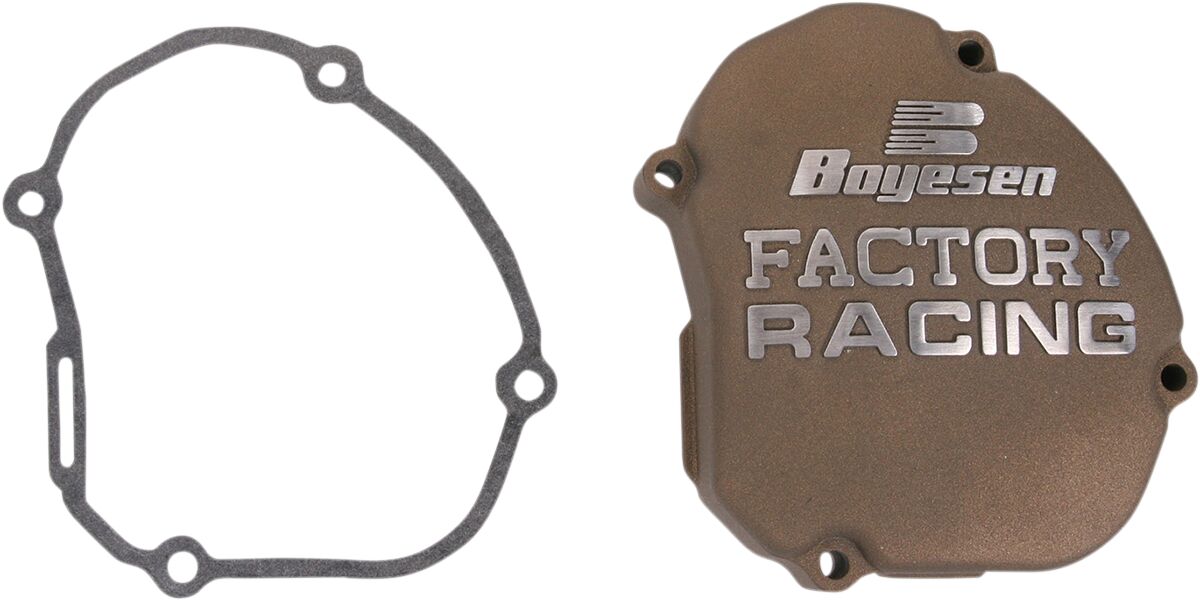 IGNITION COVER FACTORY RACING  ALUMINUM REPLACEMENT MAGNESIUM