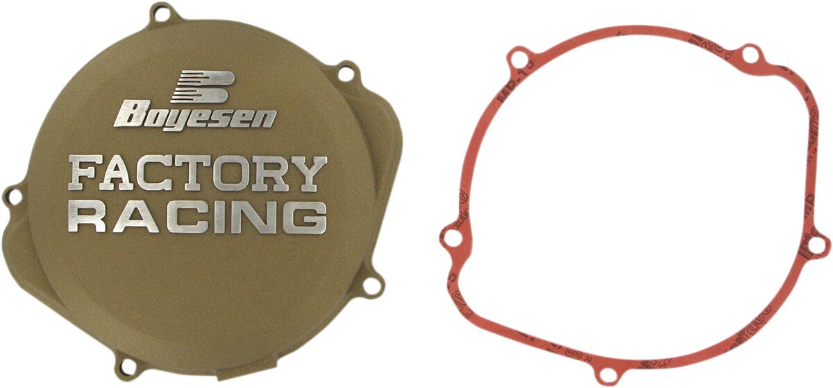 CLUTCH COVER FACTORY RACING  ALUMINUM REPLACEMENT MAGNESIUM