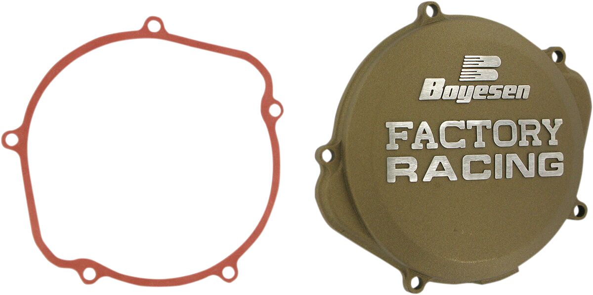 CLUTCH COVER FACTORY RACING  ALUMINUM REPLACEMENT MAGNESIUM
