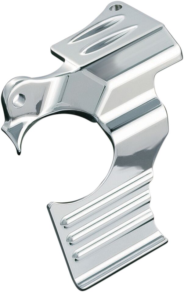 OIL FILLER SPOUT COVER CHROME