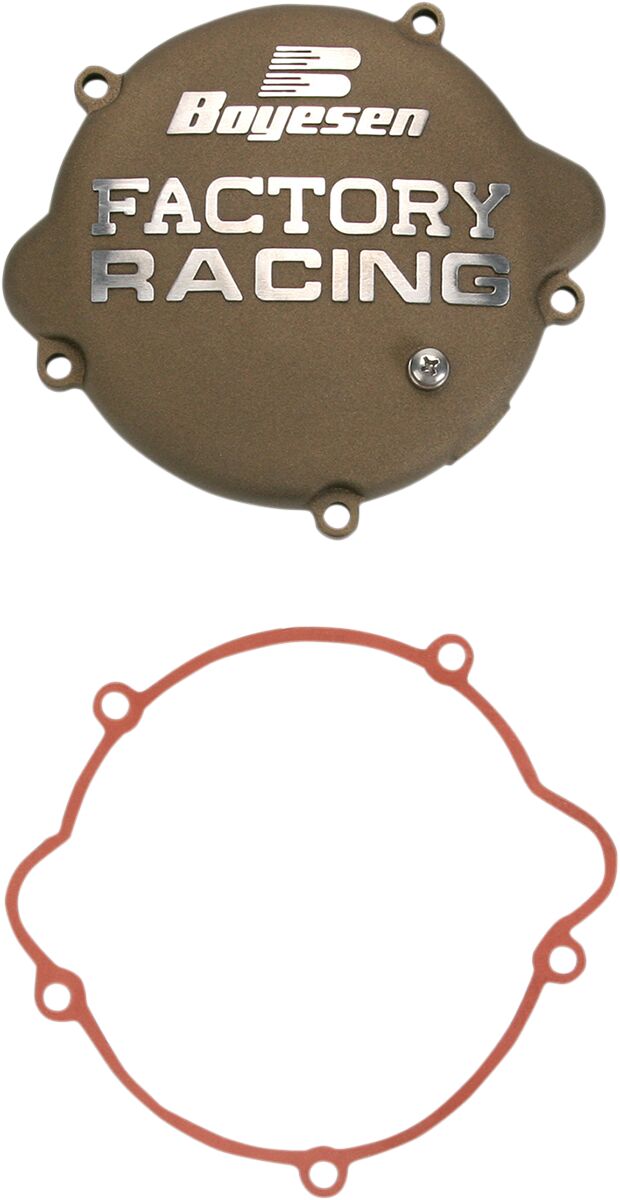 CLUTCH COVER FACTORY RACING  ALUMINUM REPLACEMENT MAGNESIUM