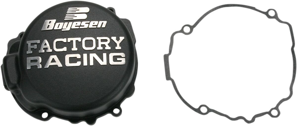 IGNITION COVER FACTORY RACING  ALUMINUM REPLACEMENT BLACK
