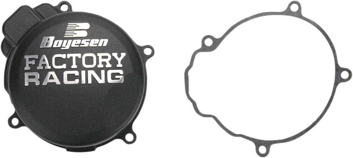 IGNITION COVER FACTORY RACING  ALUMINUM REPLACEMENT BLACK