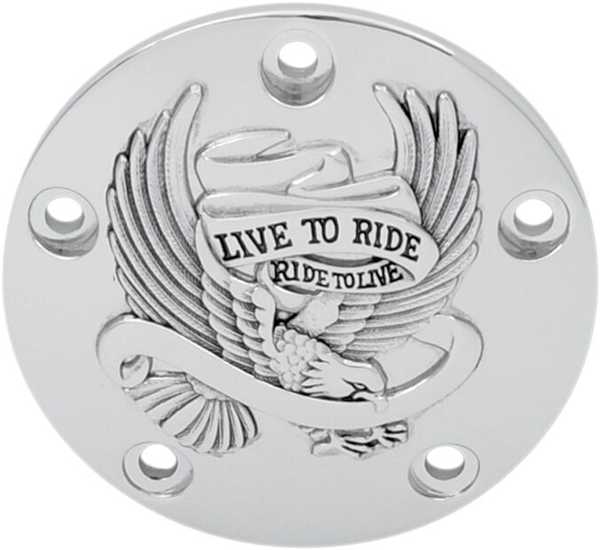 LIVE TO RIDE POINT COVER CHROME