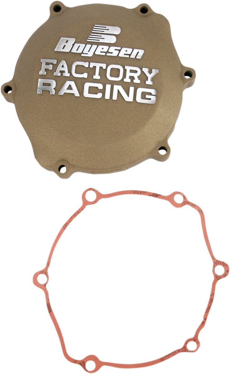 CLUTCH COVER FACTORY RACING  ALUMINUM REPLACEMENT MAGNESIUM
