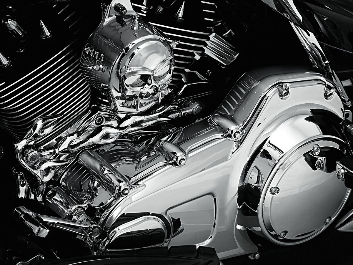 INNER PRIMARY COVER HD TOURING CHROME