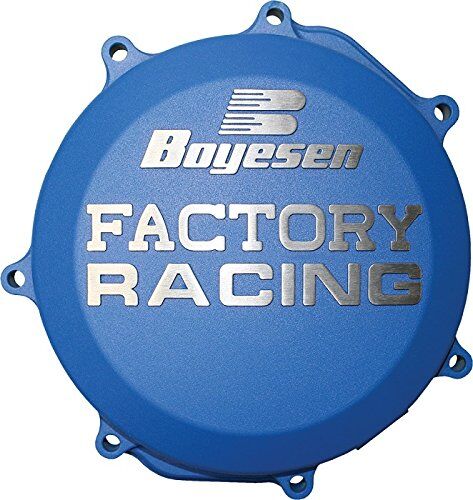 CLUTCH COVER FACTORY RACING  ALUMINUM REPLACEMENT BLUE