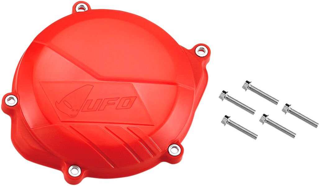 CLUTCH COVER W/MOUNTING KIT HONDA CRF450 RED