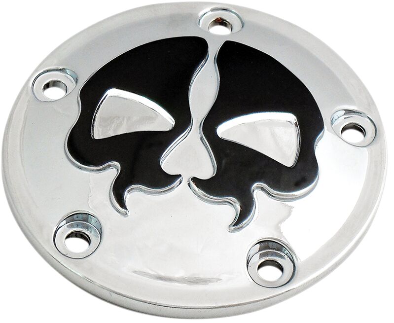 COVER POINTS 5-HOLE SPLIT SKULL CHROME