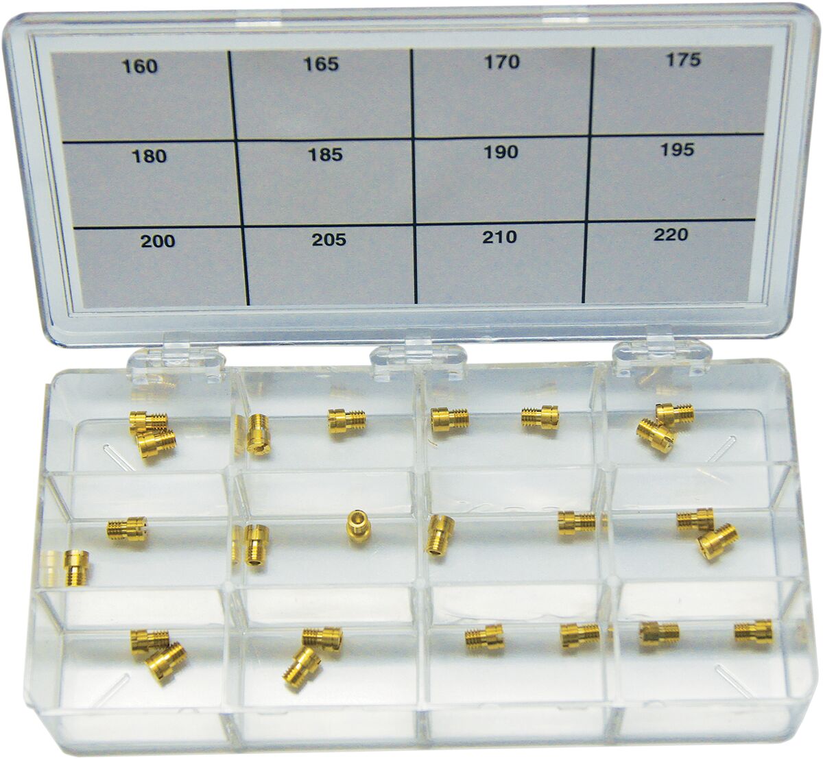 Peadüüside komplekt, pilupeaga, Keihin HDJK-12, 24 tk