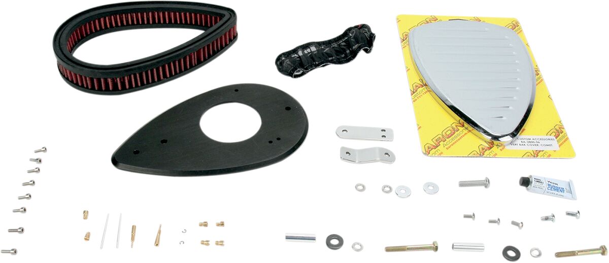 AIR CLEANER KIT BIG AIR  COMET CHROME