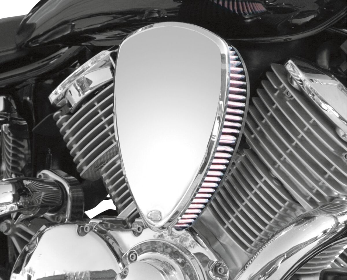 AIR CLEANER KIT BIG AIR  SMOOTH CHROME