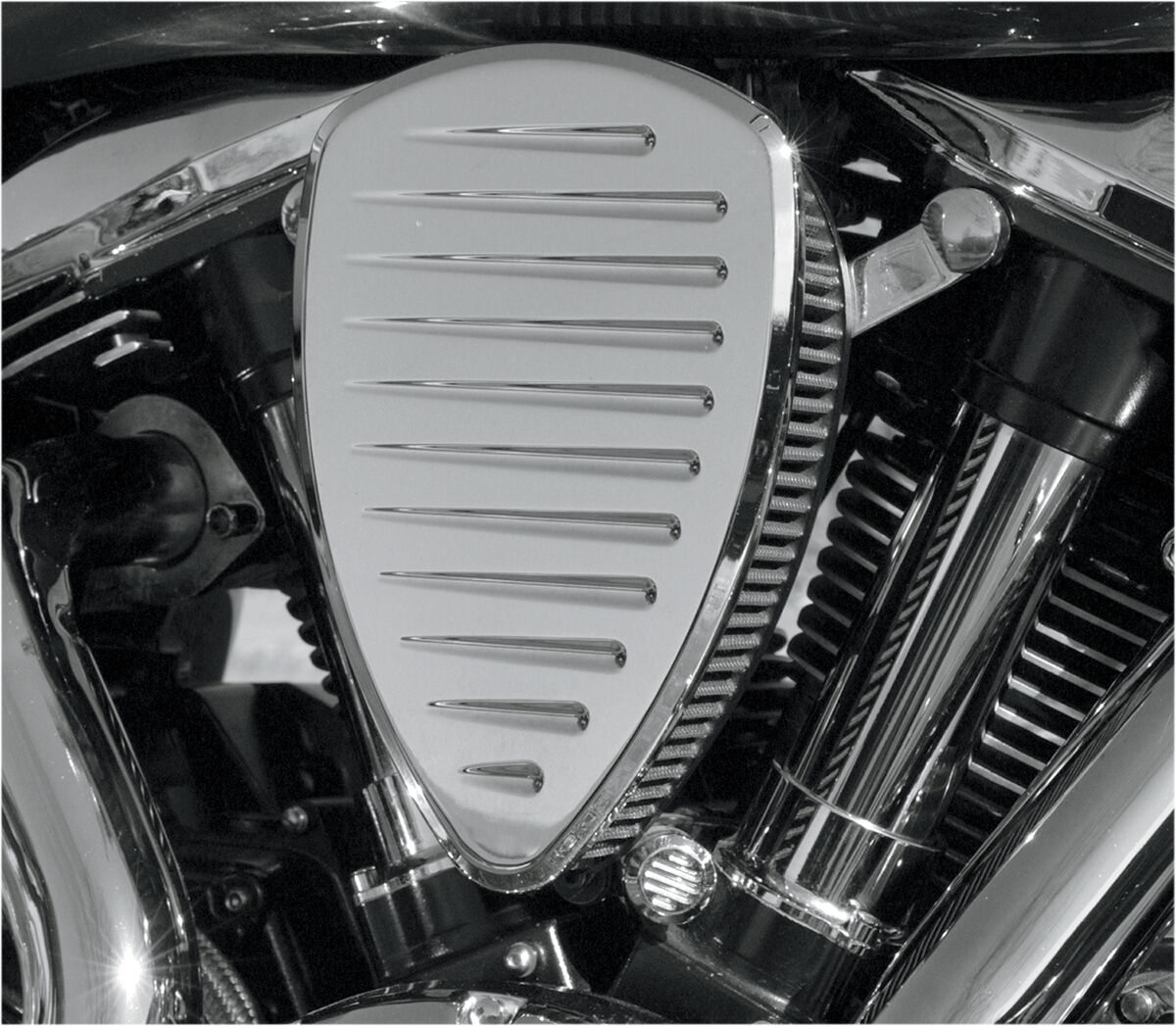 AIR CLEANER KIT BIG AIR  COMET CHROME