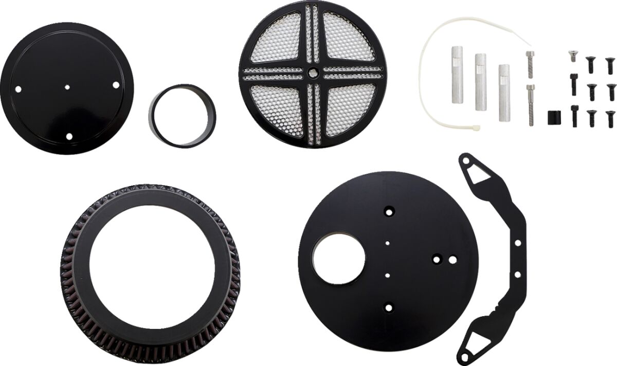 AIR CLEANER KIT XXX BIG AIR  BLACK