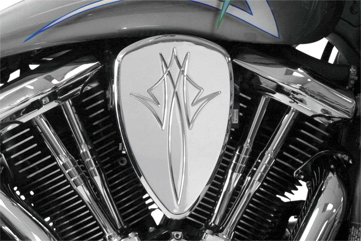 AIR CLEANER KIT BIG AIR  PINSTRIPE CHROME